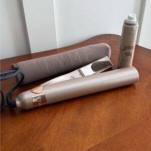 TYME Gold Hair Curling Iron Styler